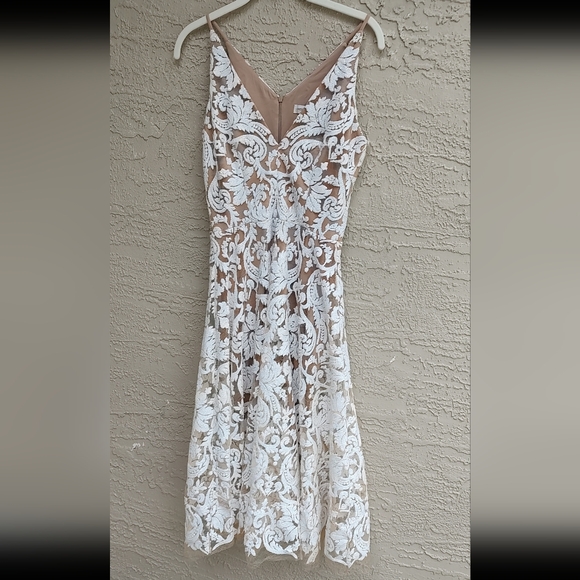 Dress The Population Lace Midi Dress - Picture 3 of 6